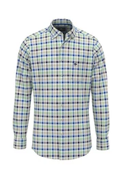 Langarmhemd Freizeithemd Checks - Casual Fit