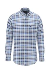 FYNCH-HATTON Hemd Casual Fit Blau/Dunkelblau/Hellblau