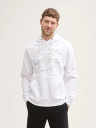 TOM TAILOR Sweatshirt Weiß/Creme