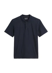 Marc O'Polo DENIM Kurzarmshirt Polo Dunkelblau