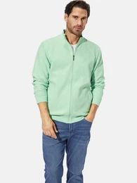Sweatjacke ILDON mit seitlichen Eingrifftaschen