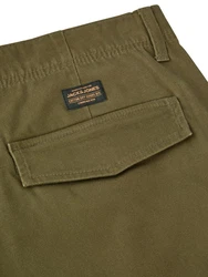 Jack & Jones Cargohose Karl Thor Loose Fit Khaki/Dunkelgrün