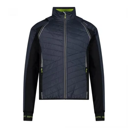 Winterjacke MAN JACKET WITH DETACHABLE SLEEVES TITANIO-NERO