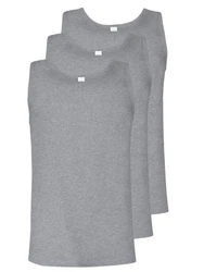ESGE Herren Sportshirt Monaco Elastic-Single 3er Pack Grau/Hellgrau/Dunkelgrau