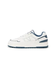 Marc O'Polo Sneaker mit robuster Gummisohle Blau/Weiß/Hellblau