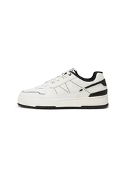 Marc O'Polo Sneaker mit robuster Gummisohle Weiß/Dunkelblau/Creme