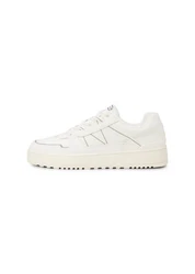 Marc O'Polo Sneaker mit robuster Gummisohle Weiß/Creme/Beige