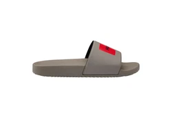 HUGO Pantolette 'Timein' Creme/Grau/Dunkelgrau