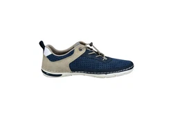 bugatti Sneaker Slipper Blau/Hellblau/Grau/Dunkelblau