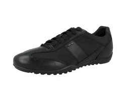 Geox Sneakers U Wells A Herren Sneaker Schwarz (08511)