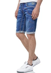 Rusty Neal Shorts Ruben Lila/Blau/Hellblau