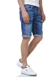 Rusty Neal Shorts Ruben Lila/Blau/Hellblau