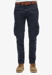 Superdry Hose 'Core' Dunkelblau/Blau