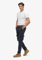 Superdry Hose 'Core' Dunkelblau/Blau