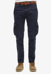 Superdry Hose 'Core' Dunkelblau/Blau