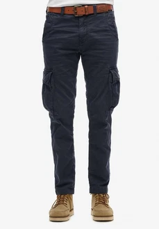 Superdry Hose 'Core' Dunkelblau/Blau