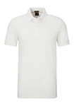 BOSS Shirt 'Passertip' Weiß/Creme/Khaki