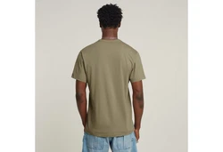 G-STAR T-Shirt 'Nifous' Dunkelgrün/Khaki