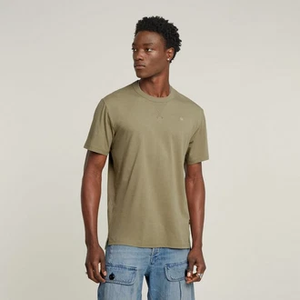 G-STAR T-Shirt 'Nifous' Dunkelgrün/Khaki