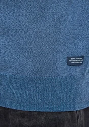 Blend Rundhalspullover Bruton Grau/Blau/Dunkelblau/Hellblau