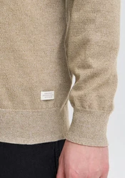 Blend Rundhalspullover Bruton Beige/Khaki