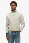 Superdry Sweatshirt Essential Logo Crew Khaki/Beige/Grau/Braun