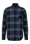 BOSS ORANGE Langarmhemd Rickert_M Blau/Dunkelblau/Hellblau