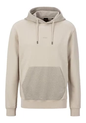 BOSS ORANGE Kapuzensweatshirt We_Block 1026 Beige/Braun/Khaki