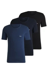 T-Shirt TShirtRN 3P Classic (Packung, 3-tlg) mit Stickerei
