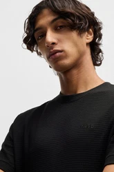 HUGO T-Shirt Austin Schwarz