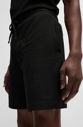 HUGO Pyjamashorts Austin Short  Schwarz