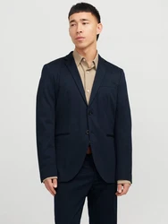 JACK & JONES Sakko 'JPRJaxon' Hellblau/Dunkelblau