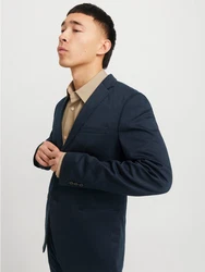 JACK & JONES Sakko 'JPRJaxon' Hellblau/Dunkelblau