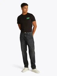 Tommy Jeans Gerade Jeans Isaac Relaxed Tapered Dunkelgrau/Hellgrau/Grau/Schwarz