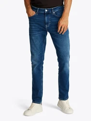 Tommy Jeans Slim-fit Jeans Austin Slim Tapered Blau