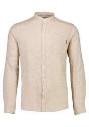 LINDBERGH Leinenhemd Beige/Weiß/Khaki/Braun