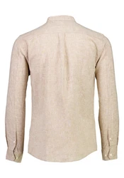 LINDBERGH Leinenhemd Beige/Weiß/Khaki/Braun