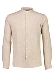 LINDBERGH Leinenhemd Beige/Weiß/Khaki/Braun