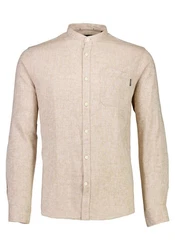LINDBERGH Leinenhemd Beige/Weiß/Khaki/Braun