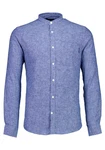 LINDBERGH Leinenhemd Dunkelblau/Blau/Hellblau