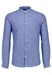 LINDBERGH Leinenhemd Dunkelblau/Blau/Hellblau