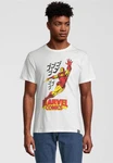 Marvel Comics T-Shirt Iron Man Weiß/Rot/Silber