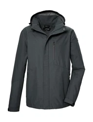 Killtec Outdoorjacke KOS 256 MN JCKT CARLEB Dunkelgrau/Grau/Dunkelblau