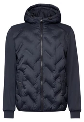 STREET ONE MEN Steppjacke mit Kapuze Dunkelblau