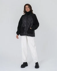 freshlions Steppjacke Julia Schwarz