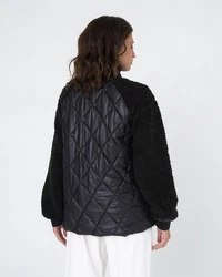 freshlions Steppjacke Julia Schwarz