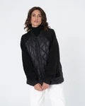 freshlions Steppjacke Julia Schwarz