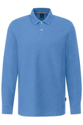 bugatti Langarm-Poloshirt 