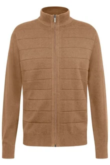 bugatti Strickjacke mit Reißverschluss