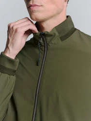 NO EXCESS Jacke Short Fit Dunkelgrün/Grün